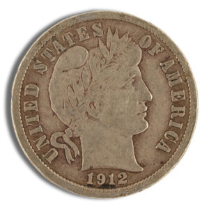$1 FV 90% Silver Barber Dimes - XF